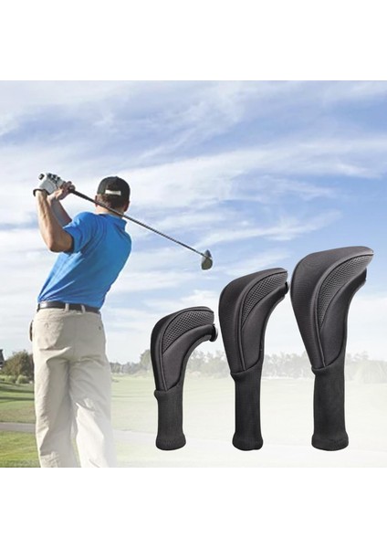Golf Kulübü Baş Örtüsü 1 3 5 Değiştirilebilir ile Fairway Woods Baş Örtüleri (Yurt Dışından) fırsatları