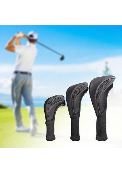 Golf Kulübü Baş Örtüsü 1 3 5 Değiştirilebilir ile Fairway Woods Baş Örtüleri (Yurt Dışından) indirimleri