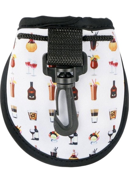 Golf Topu Çantası Golf Topları Tutucu, Golfçü Uygulaması Golf Için Geçmeli Toka Kese ile (Yurt Dışından)