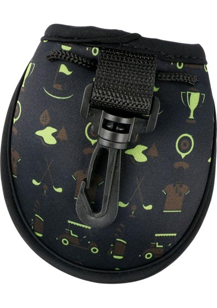 Golf Topu Çantası Hafif Bel Paketi Golf Topları Taşıyıcı Siyah (Yurt Dışından) indirimleri