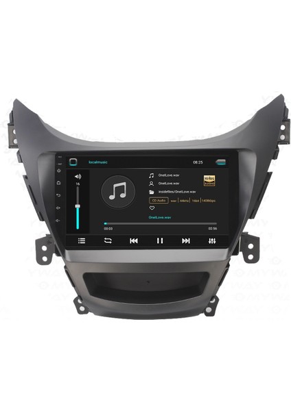 Hyundai Elantra (2021) Android 12 Carplay Navigasyon Multimedya - 4gb Ram 64GB HDD