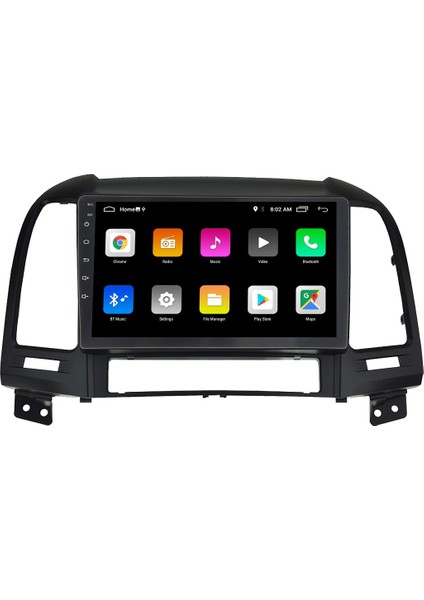 Hyundai Santa Fe (2007-2011) Android 12 Carplay Navigasyon Multimedya - 2gb Ram 16GB HDD