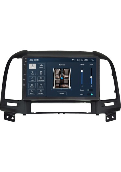 Hyundai Santa Fe (2007-2011) Android 12 Carplay Navigasyon Multimedya - 2gb Ram 16GB HDD modelleri