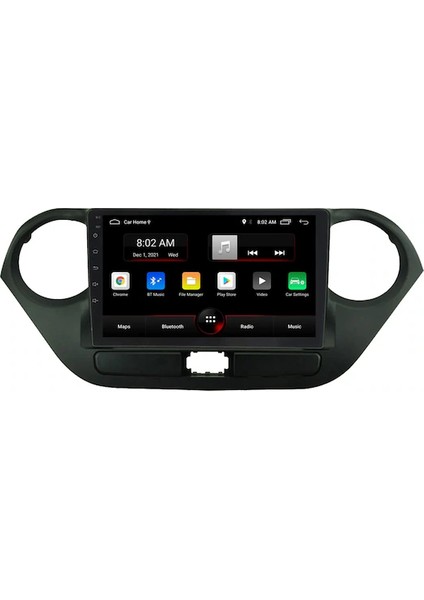 Hyundai I10 (2014-2017) Android 12 Carplay Navigasyon Multimedya - 2gb Ram 16GB HDD