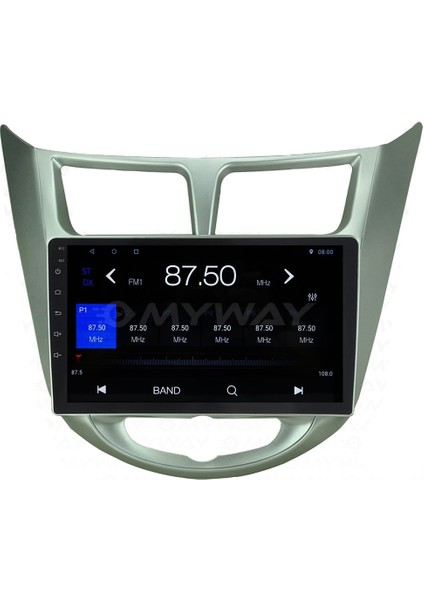 Hyundai Accent Blue Android 12 Carplay Navigasyon Multimedya - 2gb Ram 32GB HDD modelleri