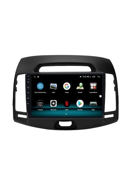 Hyundai Elantra (2006-2011) Android 12 Carplay Navigasyon Multimedya - 2gb Ram 32GB HDD modelleri