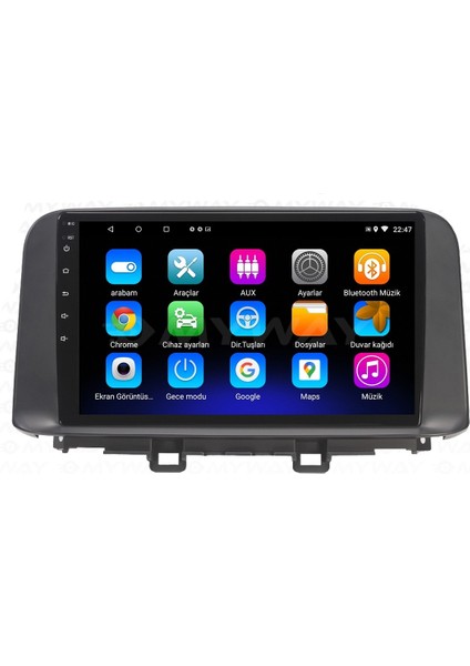 Hyundai Kona (2018-2021) Android 12 Carplay Navigasyon Multimedya - 2gb Ram 32GB HDD fiyatları