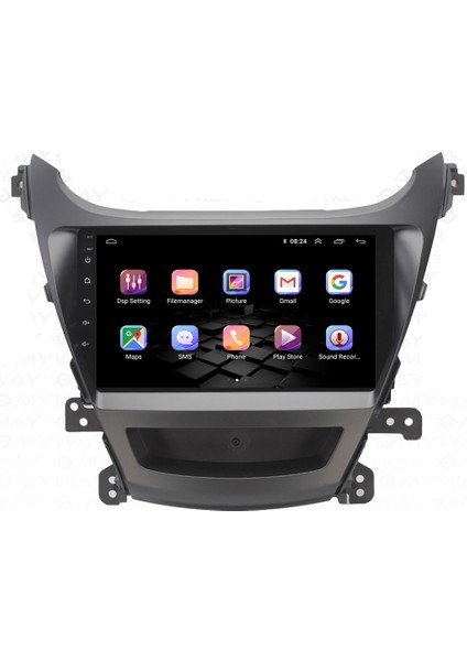 Celali Tuning Hyundai Elantra (2019-2020)  Android 12 Carplay Navigasyon Multimedya - 8gb Ram 128GB HDD