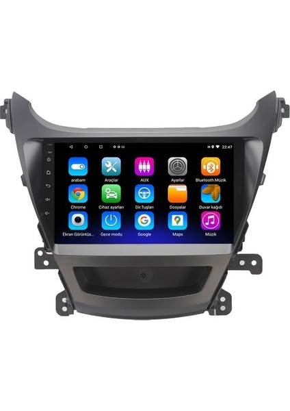 Celali Tuning Hyundai Elantra (2019-2020)  Android 12 Carplay Navigasyon Multimedya - 2gb Ram 32GB HDD