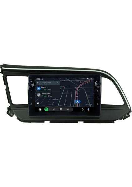 Hyundai Elantra (2011-2013) Android 12 Carplay Navigasyon Multimedya - 4gb Ram 64GB HDD