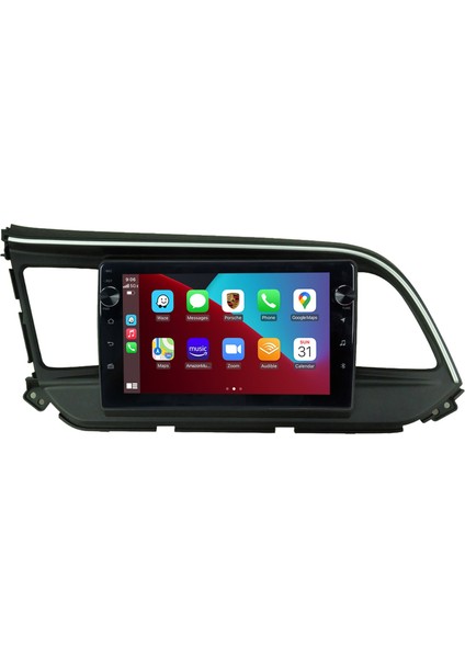 Hyundai Elantra (2011-2013) Android 12 Carplay Navigasyon Multimedya - 4gb Ram 64GB HDD