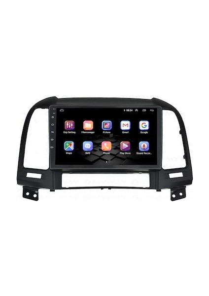 Hyundai Santa Fe (2007-2011) Android 12 Carplay Navigasyon Multimedya - 8gb Ram 128GB HDD fiyatları