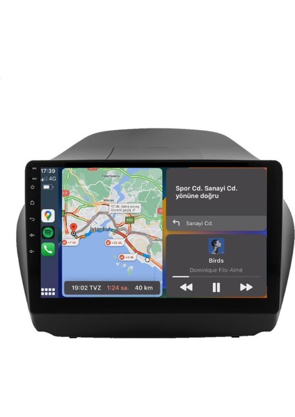 Hyundai İX35 Android 12 Carplay Navigasyon Multimedya - 2gb Ram 16GB HDD fiyatları