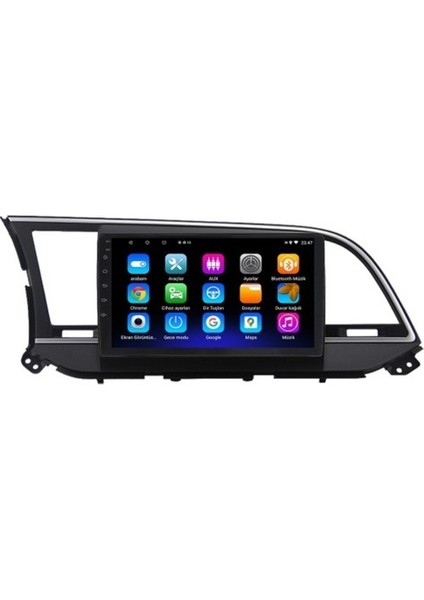 Hyundai Elantra (2016-2018) Android 12 Carplay Navigasyon Multimedya - 2gb Ram 32GB HDD