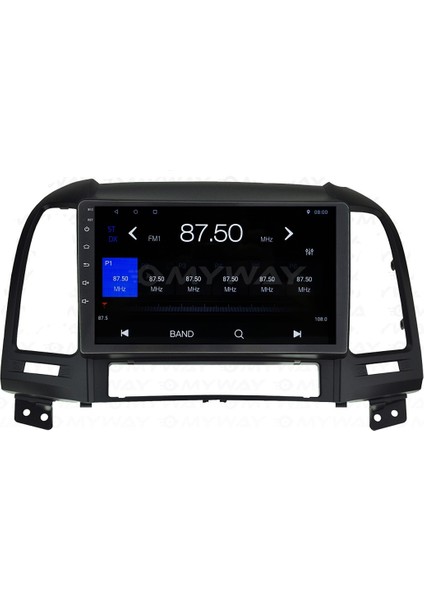 Hyundai Santa Fe (2007-2011) Android 12 Carplay Navigasyon Multimedya - 2gb Ram 32GB HDD