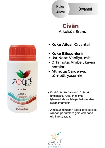 Civan Litrelik Parfüm Esansı - 100 Ml Extra