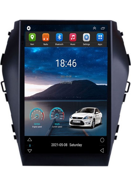 Hyundai İX45 (2015-2017) Android 12 Carplay Navigasyon Tesla Ekran Multimedya - 2gb Ram 32GB HDD