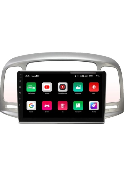 Hyundai Accent Era (2006-2012) Android 12 Carplay Navigasyon Multimedya - 2gb Ram 16GB HDD modelleri