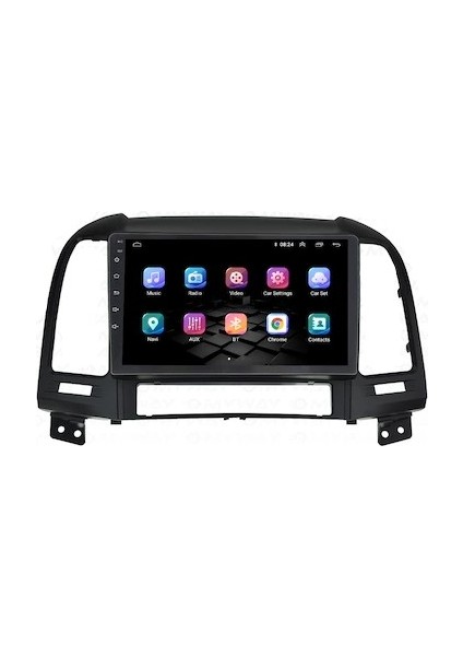 Celali Tuning Hyundai Santa Fe (2007-2011) Android 12 Carplay Navigasyon Multimedya - 4gb Ram 64GB HDD