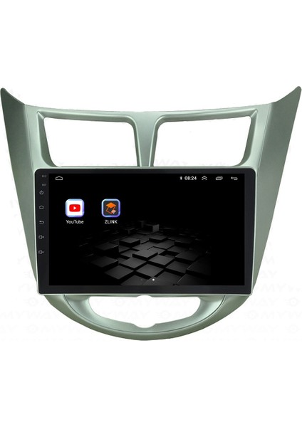 Hyundai Accent Blue Android 12 Carplay Navigasyon Multimedya - 8gb Ram 128GB HDD modelleri