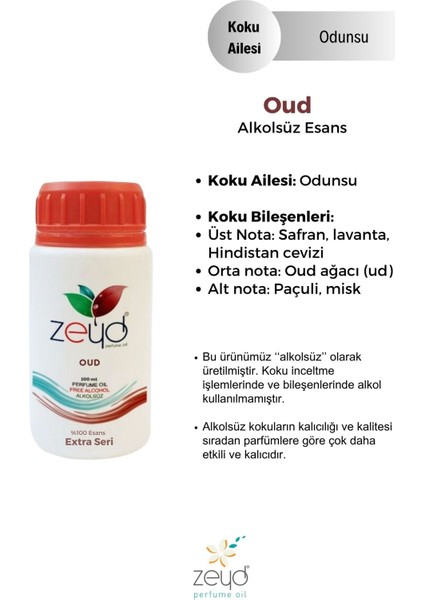 Oud Litrelik Parfüm Esansı - 100 ml Extra