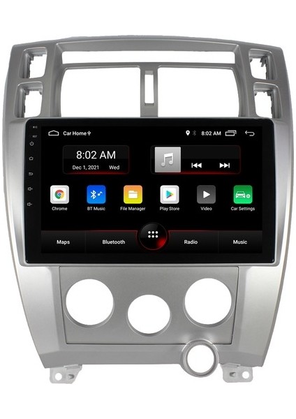 Hyundai Tucson (2005-2010) Android 12 Carplay Navigasyon Multimedya - 2gb Ram 16GB HDD