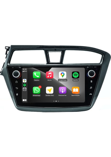 Hyundai I20 (2014-2017) Android 12 Carplay Navigasyon Multimedya - 2gb Ram 32GB HDD