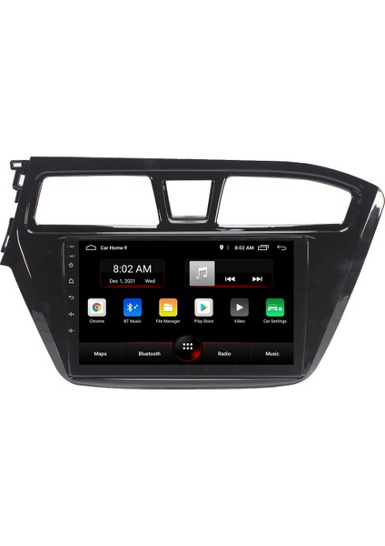 Hyundai I20 (2014-2017) Android 12 Carplay Navigasyon Multimedya - 2gb Ram 16GB HDD