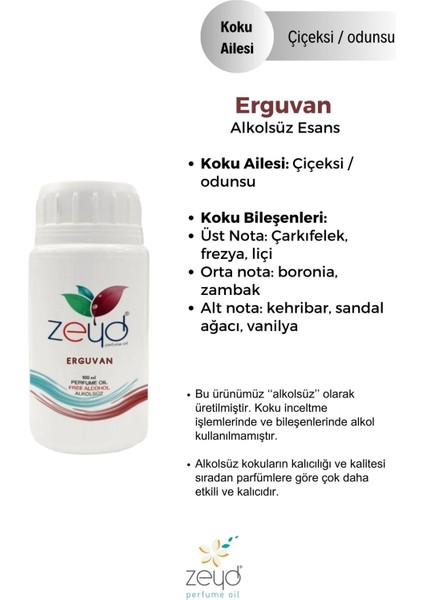 Erguvan Litrelik Parfüm Esansı - 100 Ml