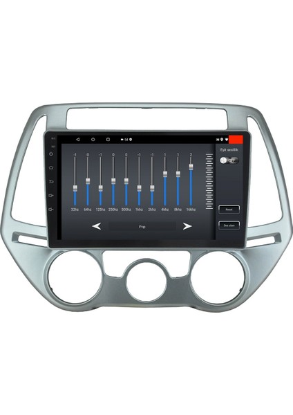 Hyundai I20 (2009-2014) Android 12 Carplay Navigasyon Multimedya - 2gb Ram 32GB HDD