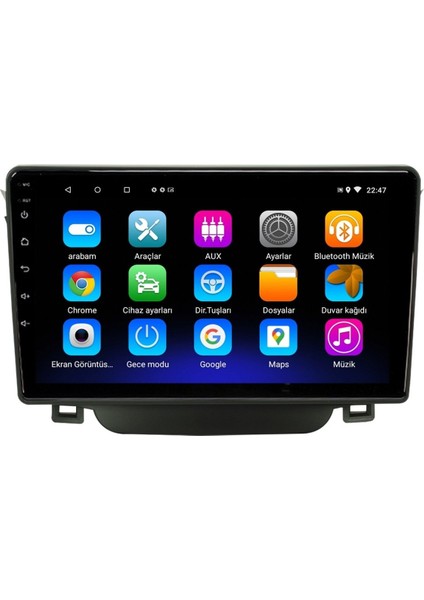 Hyundai I30 (2011-2017) Android 12 Carplay Navigasyon Multimedya - 2gb Ram 16GB HDD
