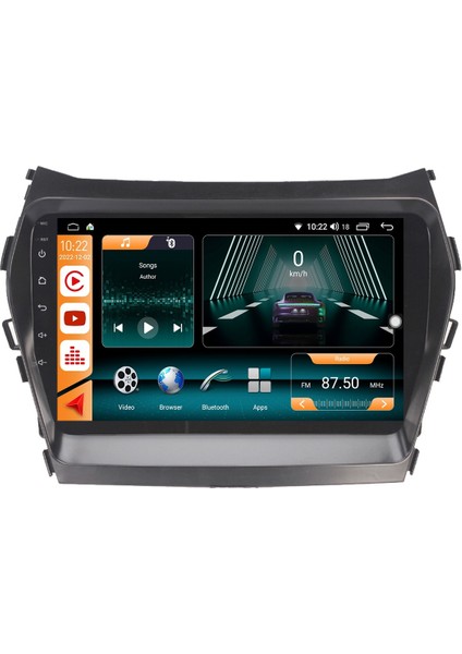 Hyundai İX45 (2013) Android 12 Carplay Navigasyon Multimedya - 2gb Ram 32GB HDD