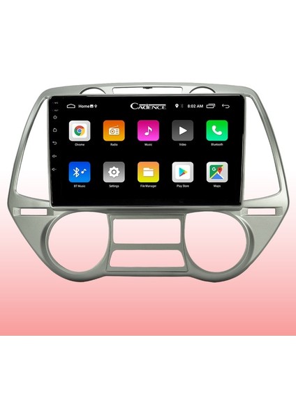 Hyundai I20 (2009-2014) Android 12 Carplay Navigasyon Multimedya - 2gb Ram 32GB HDD