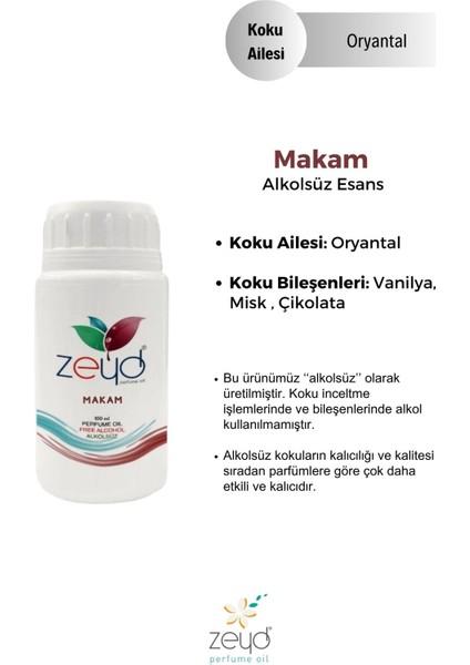 Makam Litrelik Parfüm Esansı - 100 Ml