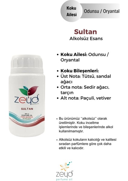 Sultan Litrelik Parfüm Esansı - 100 Ml