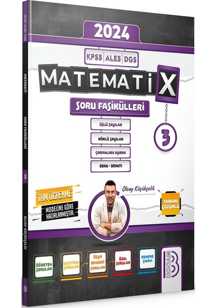 2024 KPSS ALES DGS Matematix Soru Fasikülleri 3