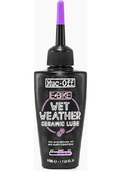 E-Bike Wet Weather Zincir Yağı 50ML