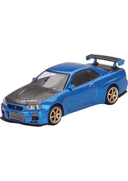 1:64 Nissan Skyline Gt-R Top Secret Bayside Blue