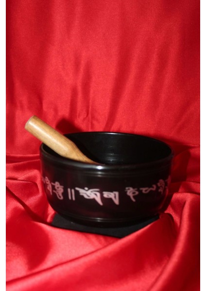 Tibet Çanağı Çanı Kasesi Meditasyon Çanı Yoga Çanı Tibet Çanağı Singing Bowl Siyah fiyatları