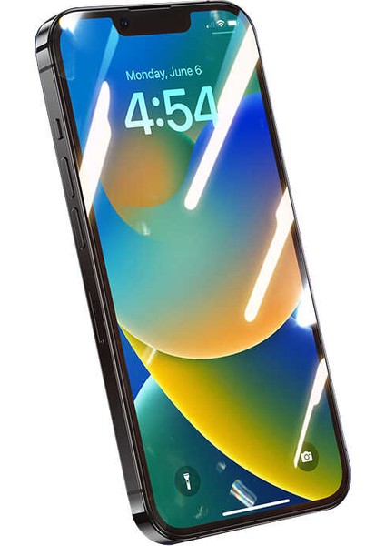 iPhone 14 Uyumlu ( iPhone 14 ) 0.3mm V-Pro Hidrofibik Tempered Cam Ekran Koruyucu 2 Adet