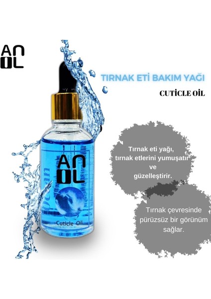 Anil Professional Cosmetics Tırnak Eti Bakım Yağı Okyanus Aromalı- Cuticle Oil Ocean