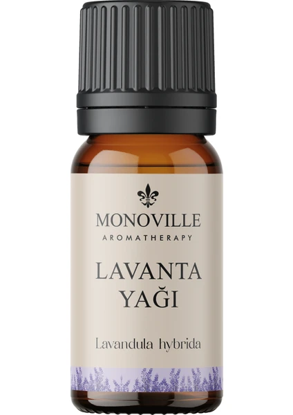 Monovile Lavanta Uçucu Yağı 10 ml %100 Saf Ve Doğal ( Lavender Essential Oil )