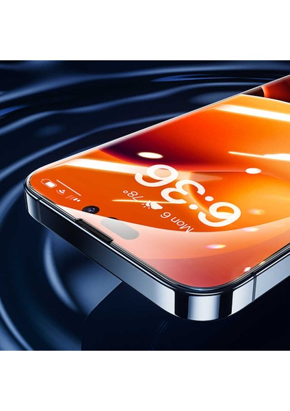 iPhone 14 Pro Max Uyumlu (14 Pro Max) 0.3mm V-Pro Hidrofibik Tempered Cam Ekran Koruyucu 2 Adet fiyatları