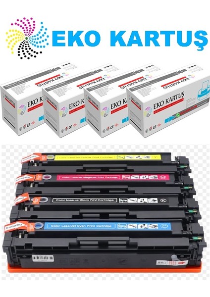 Canon I-Sensys MF-655CDW Muadil Toner Seti Çipli