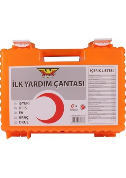 PL106 İş Yerleri İçin İlk Yardım Kiti