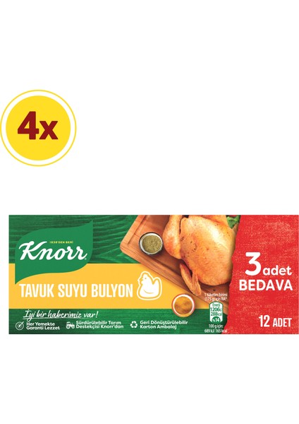 Bulyon Tavuk 6 LT 120 GR (4'lü)