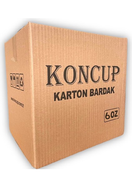 6 Oz Karton Bardak 500 Adet