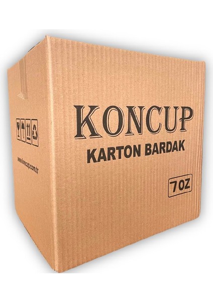 7 Oz Karton Bardak 500 Adet modelleri