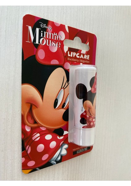 Minnie Mouse Lipcare Böğürtlen Aromalı Dudak Koruyucu