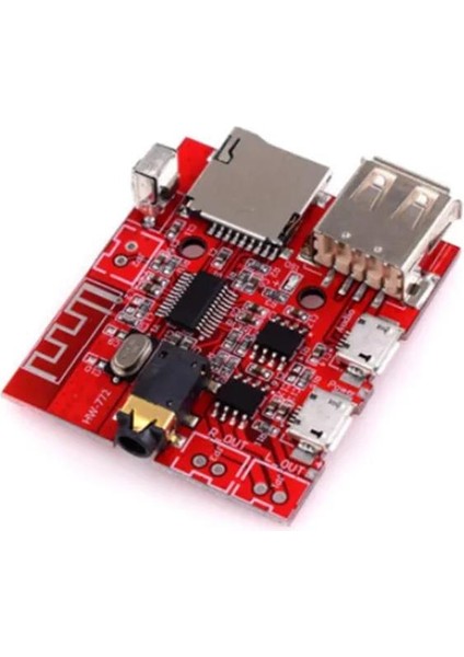 Bluetooth MP3 Modülü (SD Kart Girişi, USB 2.0, Uzaktan Kumanda)